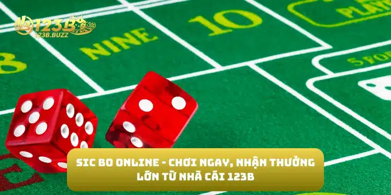 Sic Bo Online - Chơi Ngay, Nhận Thưởng Lớn Từ Nhà Cái 123B 4 Sic Bo Online - Chơi Ngay, Nhận Thưởng Lớn Từ Nhà Cái 123B
